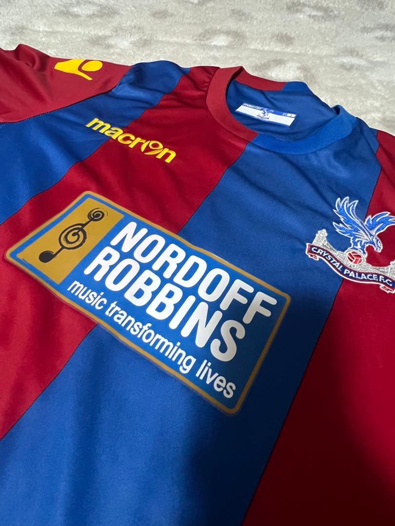 【希少】クリスタル・パレス ユニフォーム Sサイズ macron プレミアリーグ