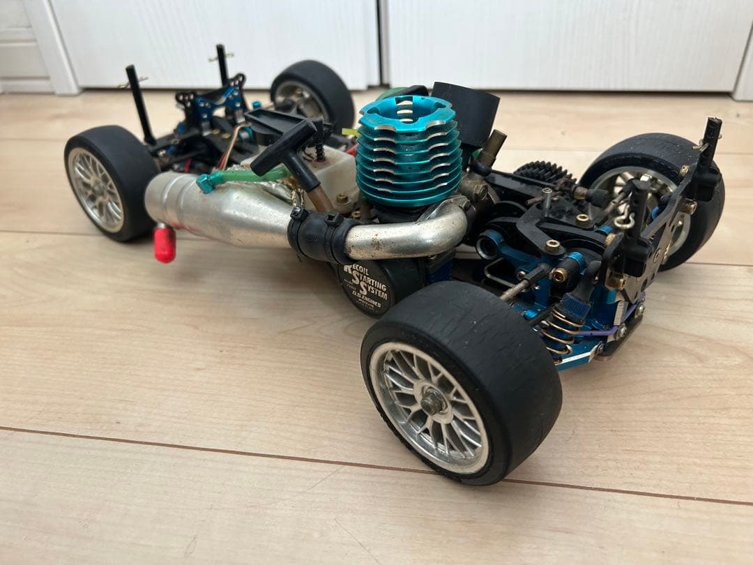 エンジンラジコン　ジャンク　2台セット