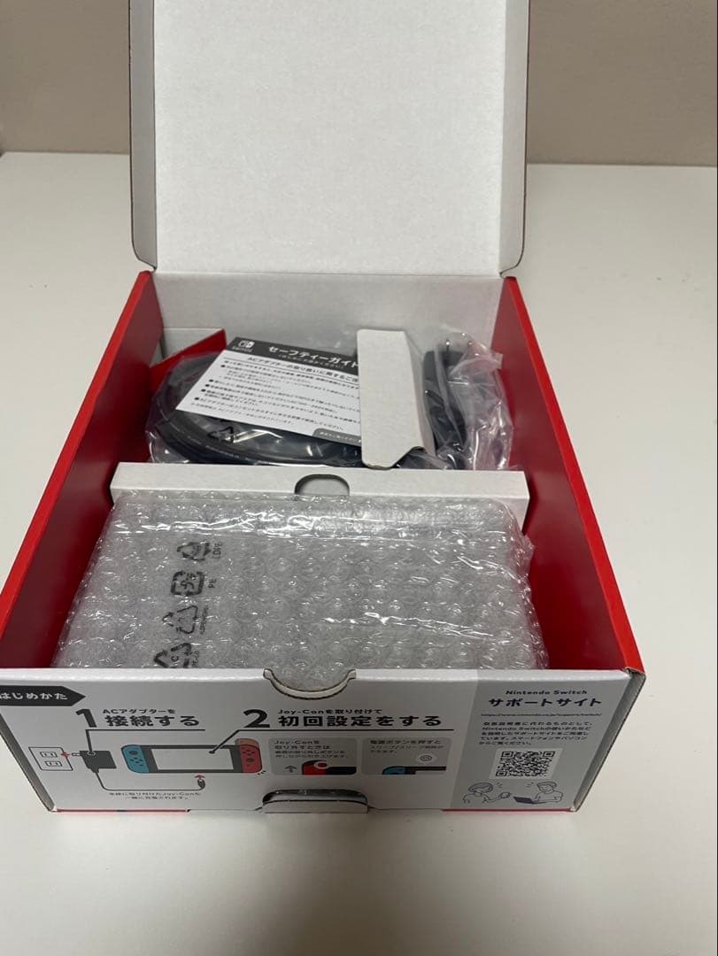 [未使用] Nintendo Switch ネオンブルー ネオンレッド