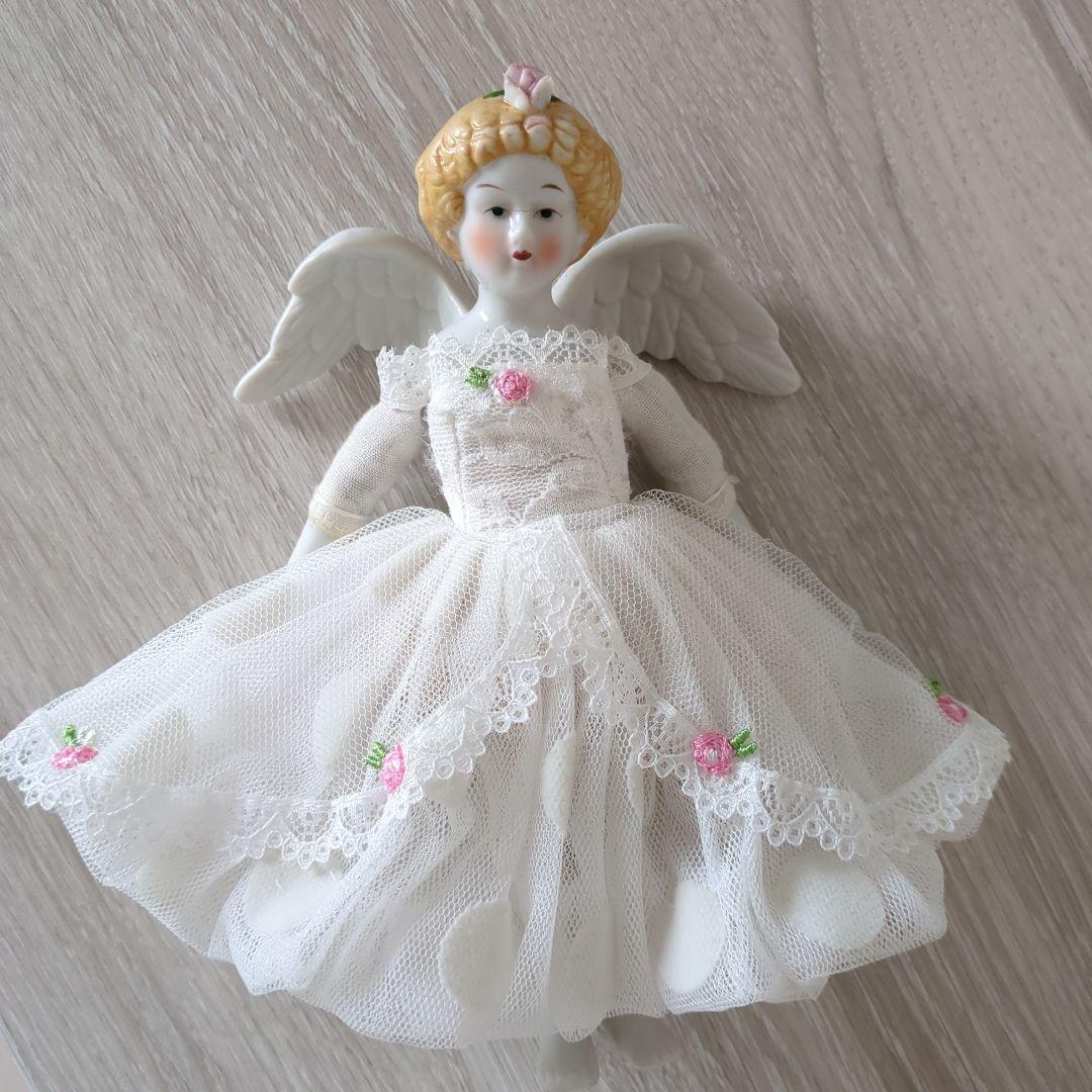 新春sale チャイナヘッドドール　ビンテージ　エンジェル天使　希少