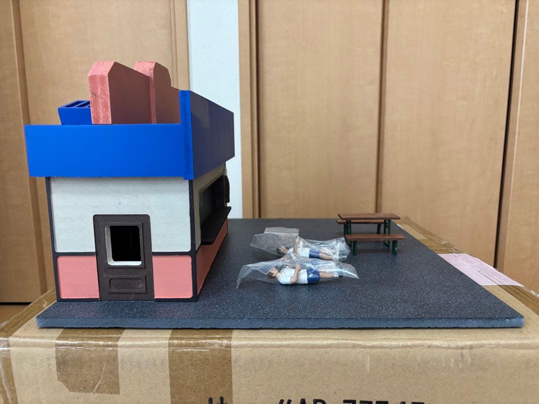 ミニカー American Diorama 1:24 Burger Stand Diora