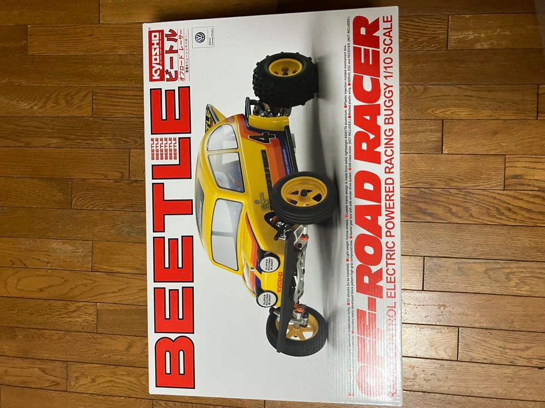 【8日まで値引】京商BEETLE オフロードバギー　ル・マン240Sモーター付属