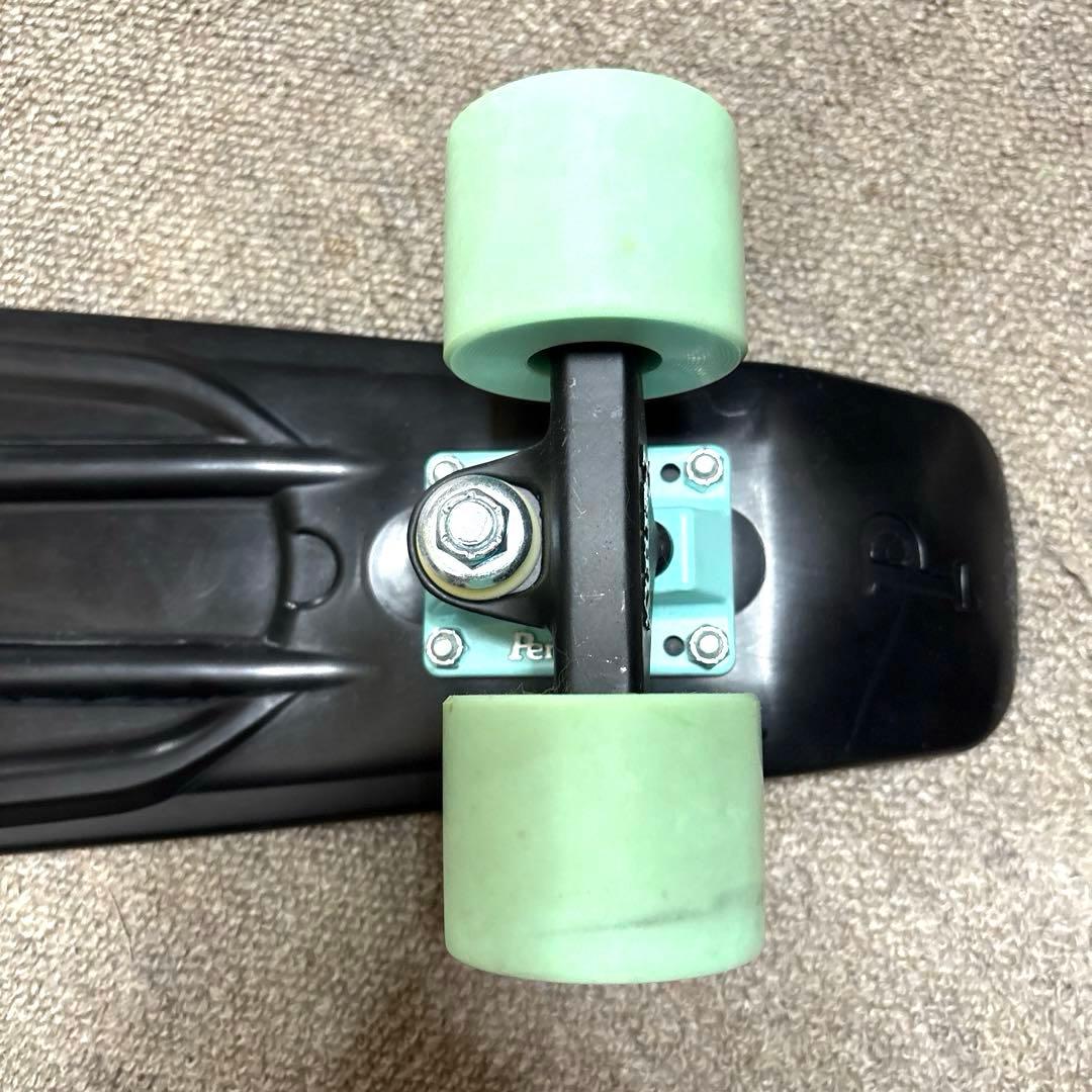 【hokulea】スケートボード 22インチ ブラックスケボースポーツ