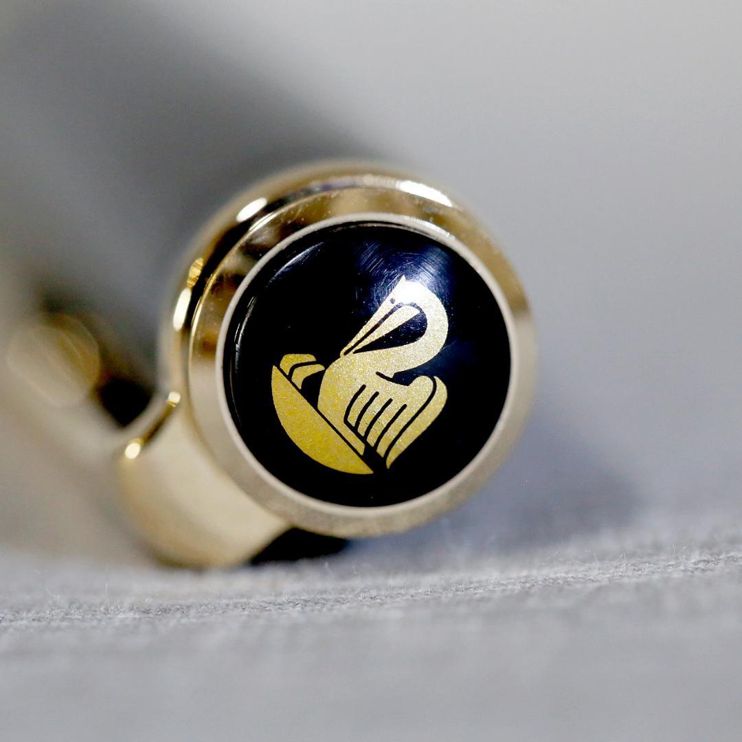 【美品 送料込み】ペリカン 万年筆 Ｍ８００ スーベレーン 緑縞