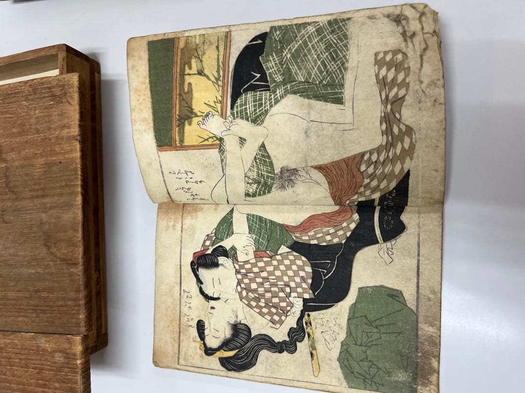 喜多川歌麿　「放屁先生」村瀬太乙　不詳作　艶本3冊