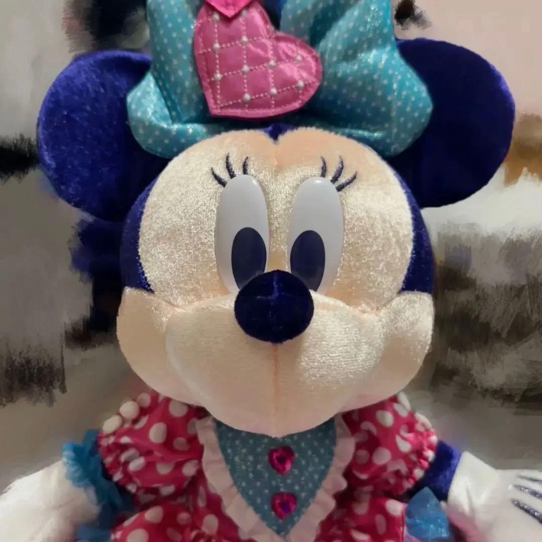 ディズニーランド ファンダーランド ぬいぐるみバッチ ミニー ミッキー プルート