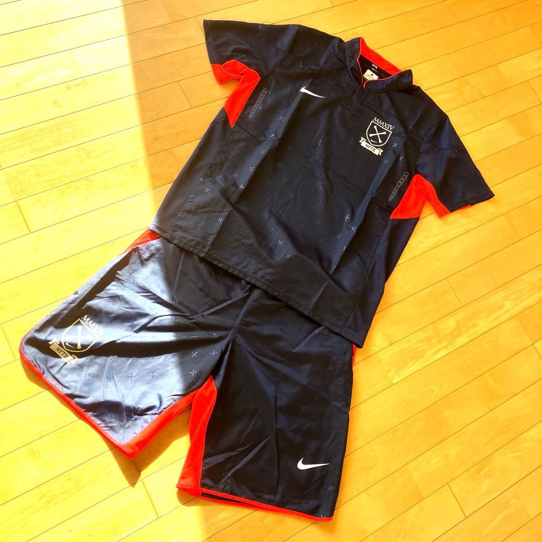 極美品希少人気カラーNIKEナイキ NFTBプラクティスシャツセットアップ上下
