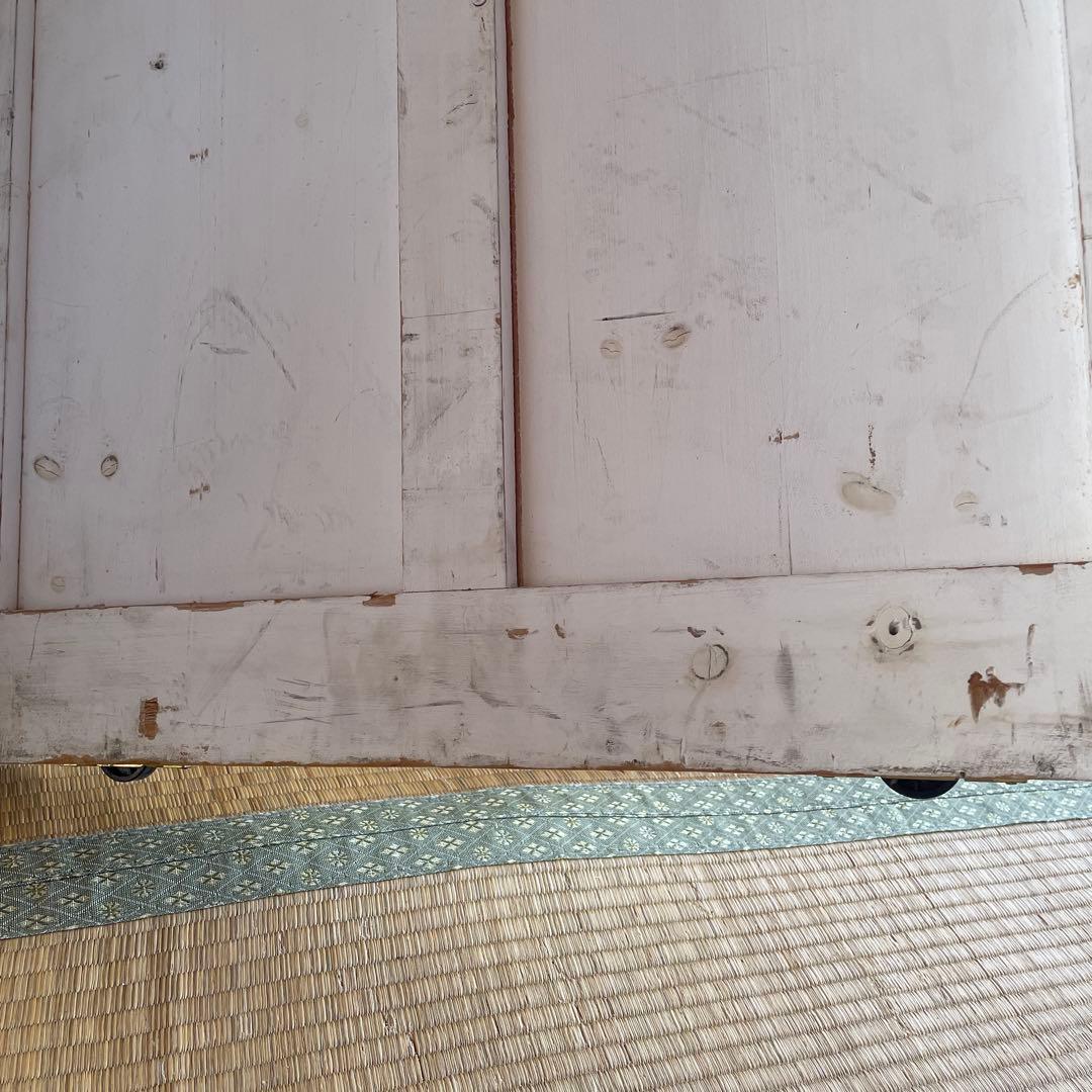 古道具　木製　パーテーション