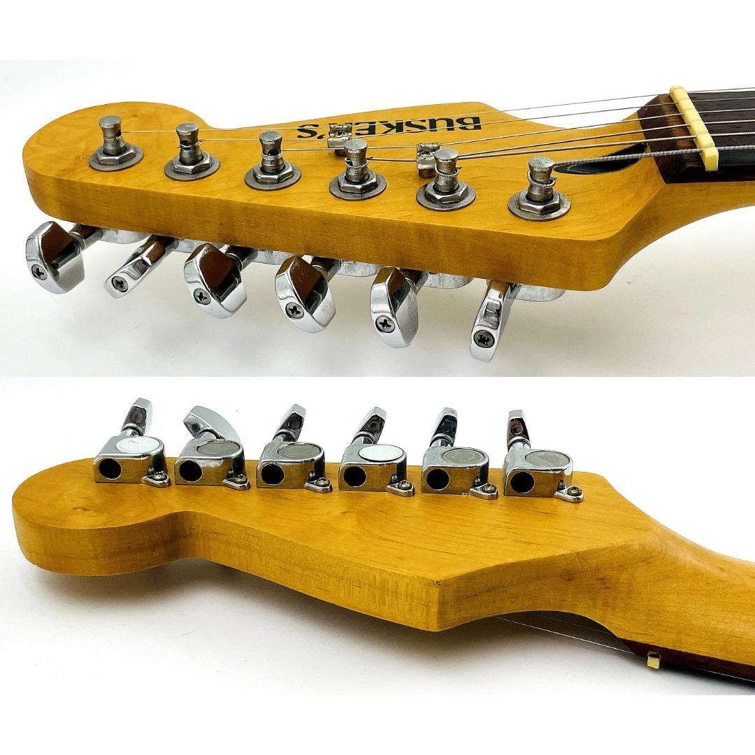 BUSKER’S ストラトキャスタータイプ エレキギター SSS【整備品】