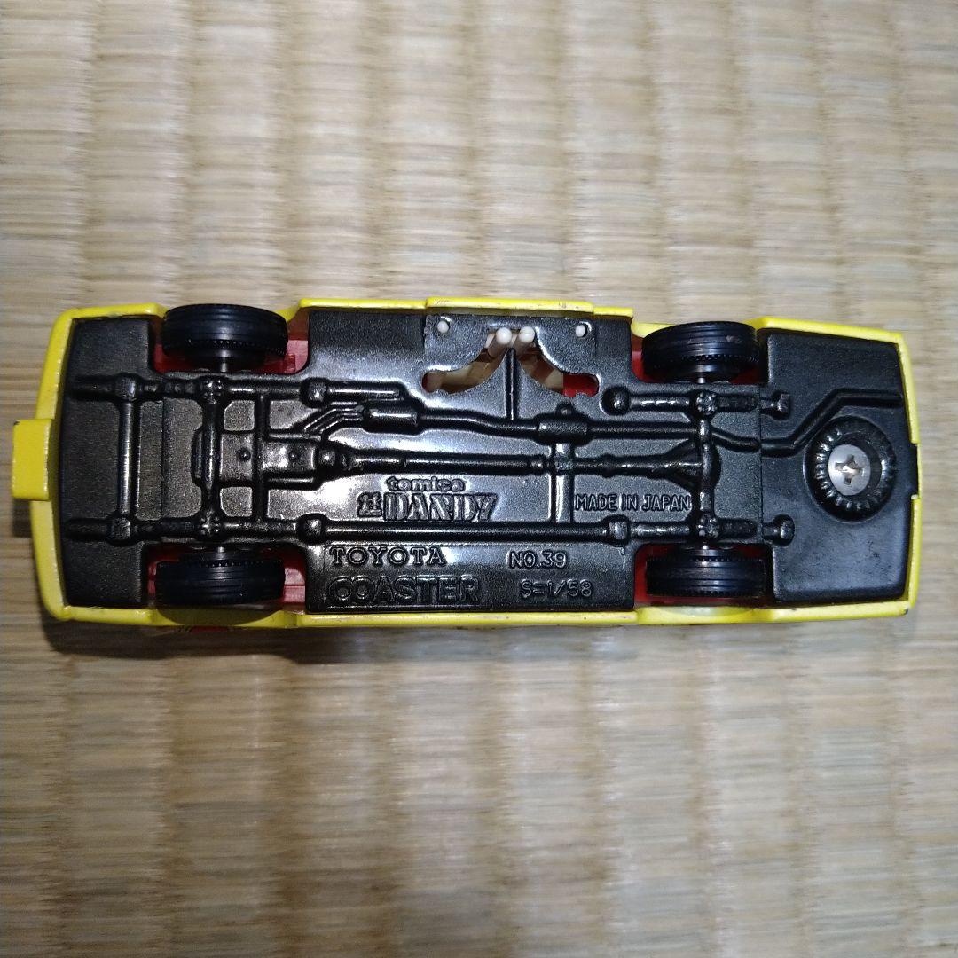 トミカ ダンディ 1/58 039 トヨタコースター 幼稚園バス 日本製