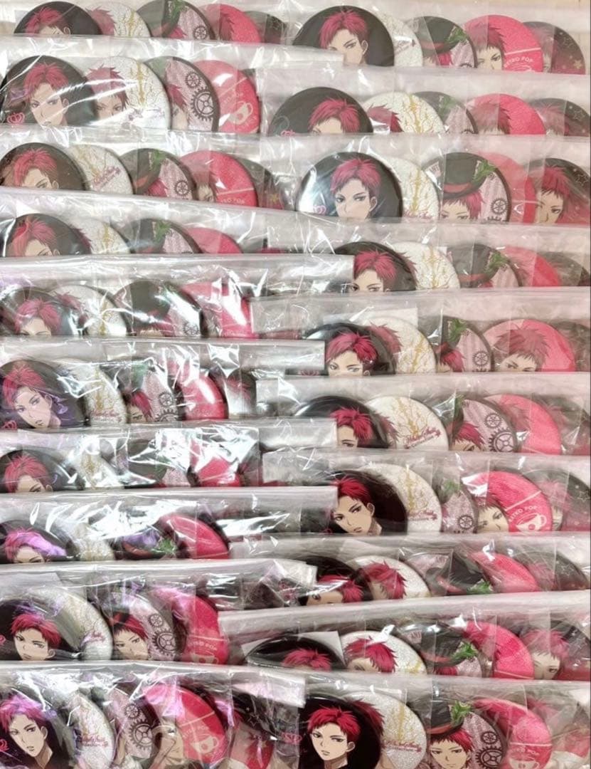 黒子のバスケ 赤司征十郎 ホワイトスーツ ナンジャタウン 缶バッジ