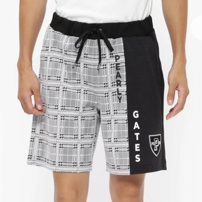 新品 2024年モデル パーリーゲイツ ハーフ ショート パンツ 4 黒 白