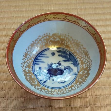 A 108 金蘭手 鳳凰絵 ・ 永楽和全作 ( 未使用品 )