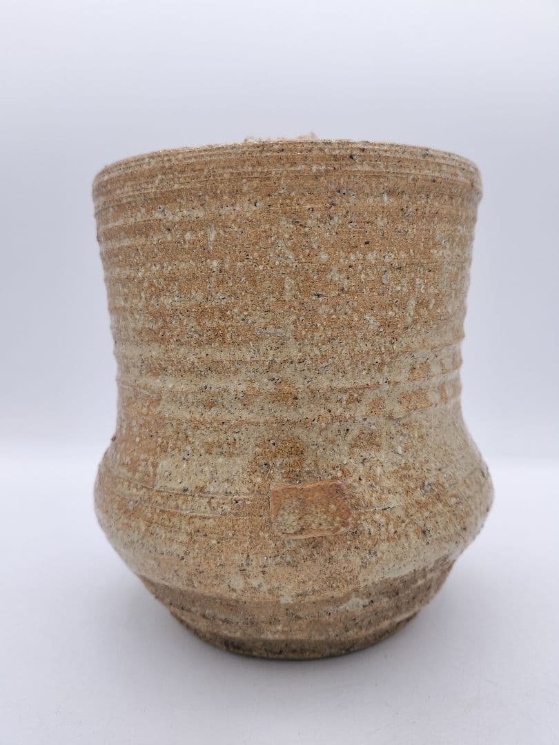 c523 水指 信楽山水 替蓋付 諏訪蘇山　木箱 茶道具 古物