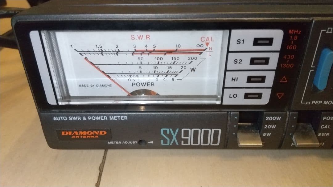 【希少】DIAMOND SX9000 通電未確認 取扱説明書付き