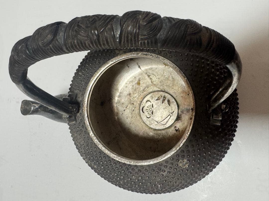 純銀製　光南作　茶道具　約915.5g 古美術　刻印あり