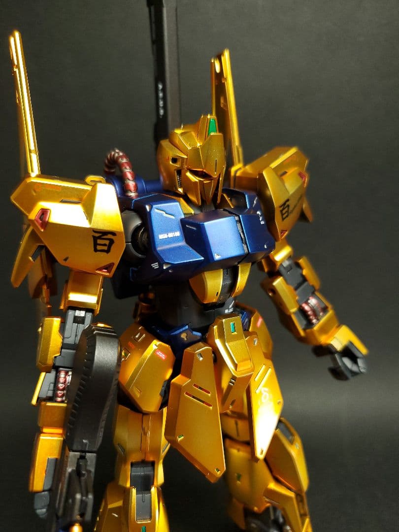 ガンプラ　MG　百式　Ver2.0　全塗装　完成品