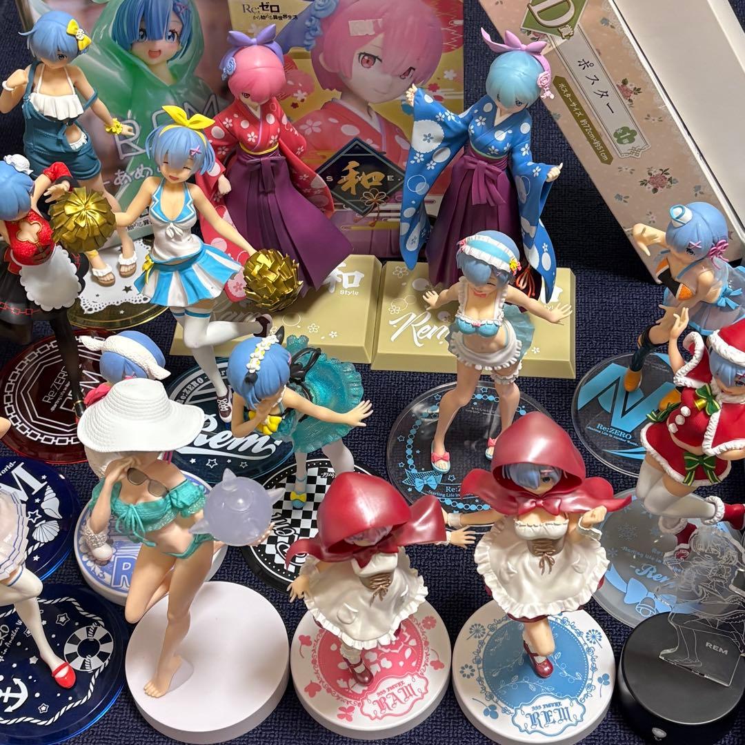 リゼロ フィギュア レム Re:ゼロから始める異世界生活 ポスター まとめ売り