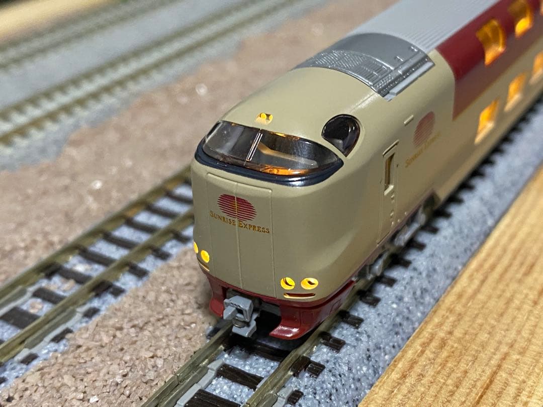 全車室内灯付き　kato Nゲージ 285系　サンライズ　0番代　3000番代