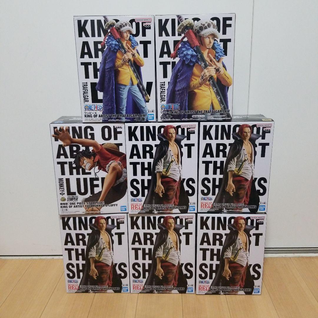 【バラ売不可】KING OF ARTIST　ワンピース シャンクス　ルフィ　ロー