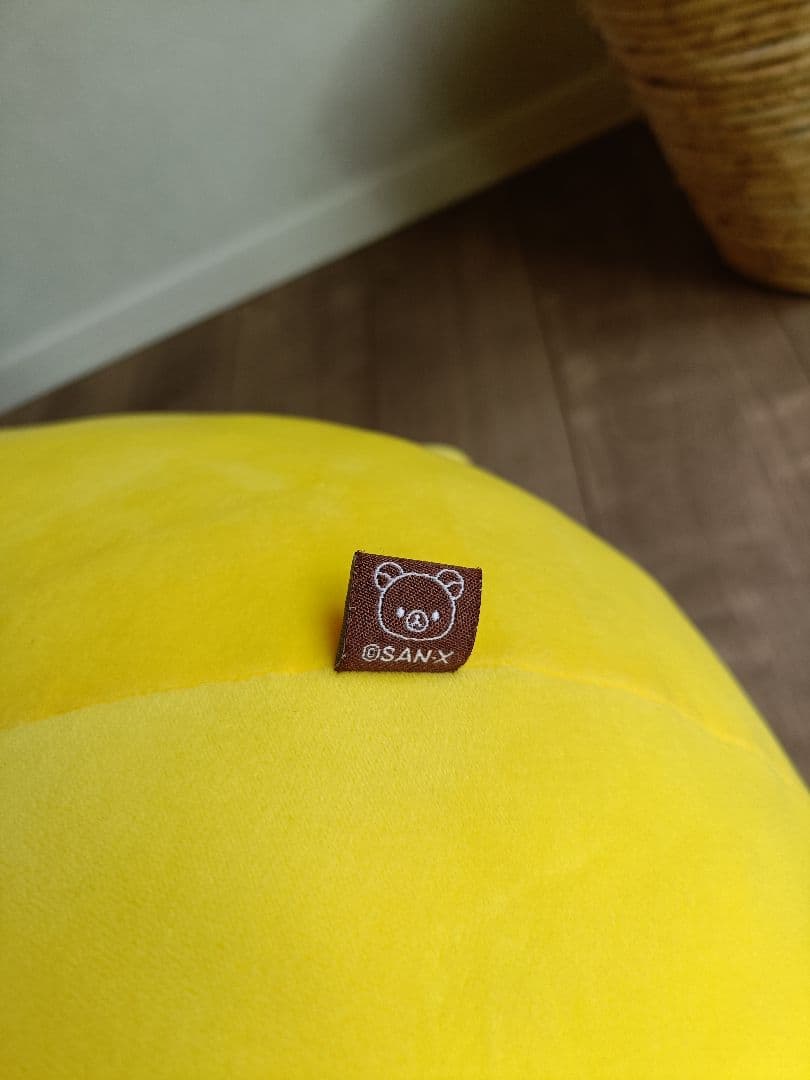 キイロイトリ　特大まんまるもちもちぬいぐるみ　サンエックス