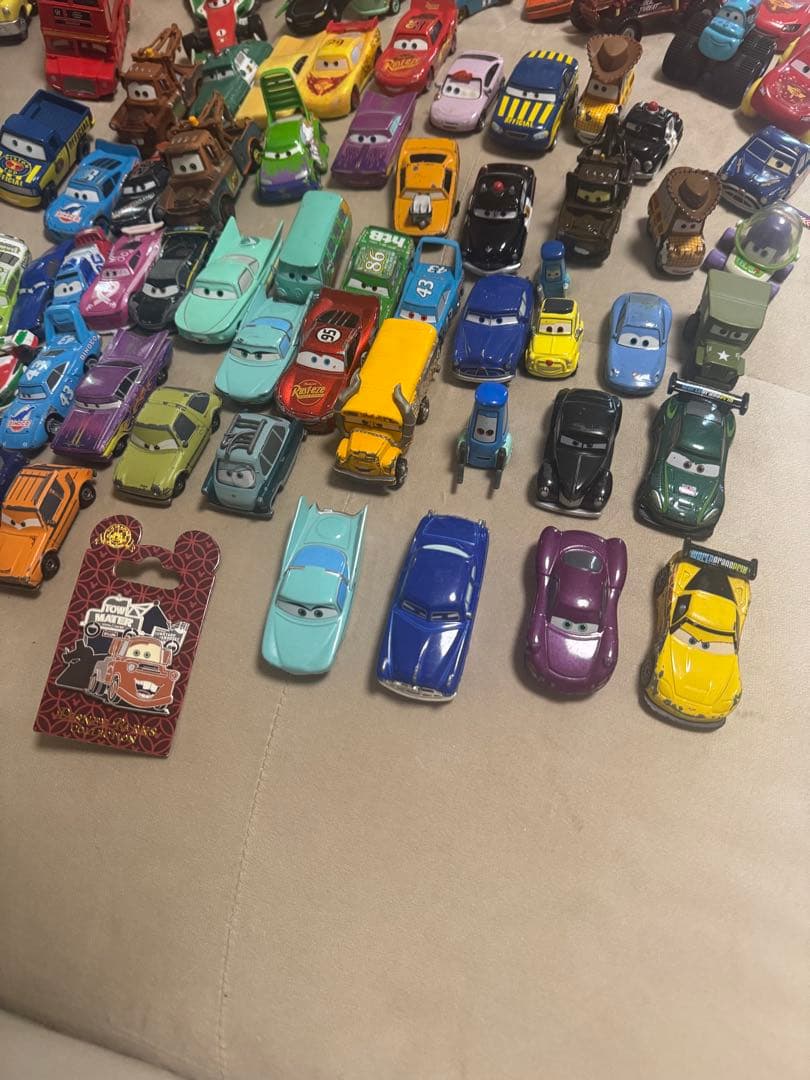 カーズ　トミカ　マテル　ダイキャスト　95台セット　被り無し