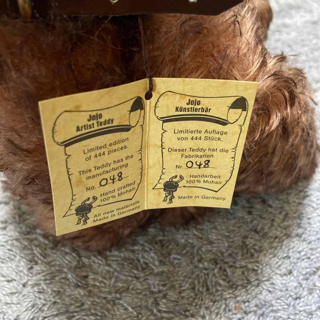 Grisly ドイツ製JoJo アーティストテディベア 限定版 No. 048