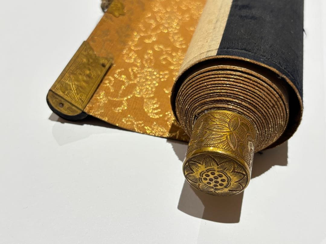 「無量寿経曼荼羅」極彩色 明治17年作 大幅 1幅|仏教美術 浄土宗掛軸 掛け軸