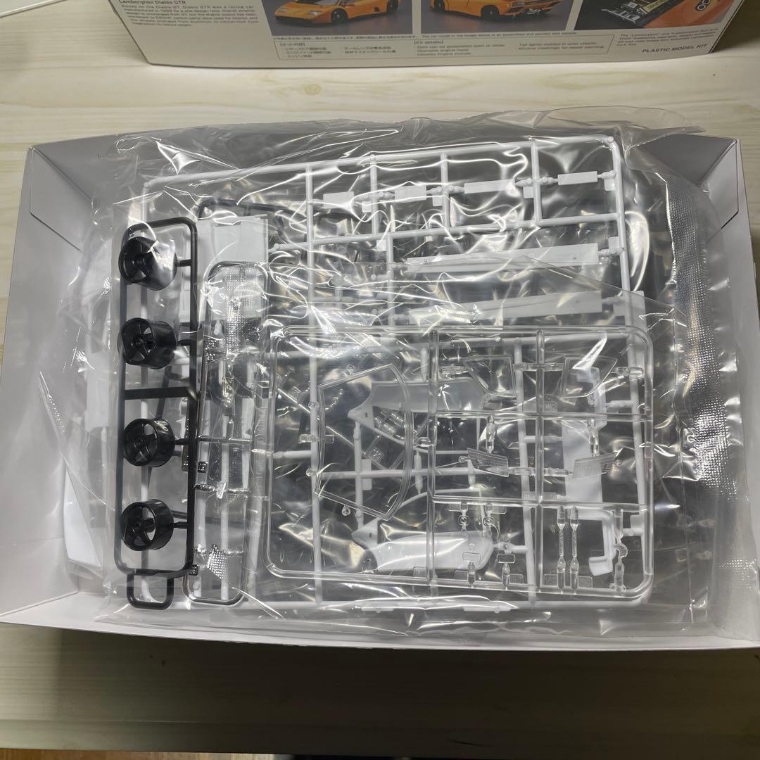 アオシマ　1/24 AE86 KDR30 R35 RX-7 ランボルギーニ　6台