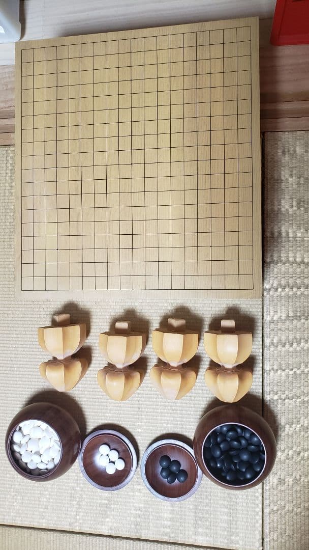 囲碁盤、囲碁石