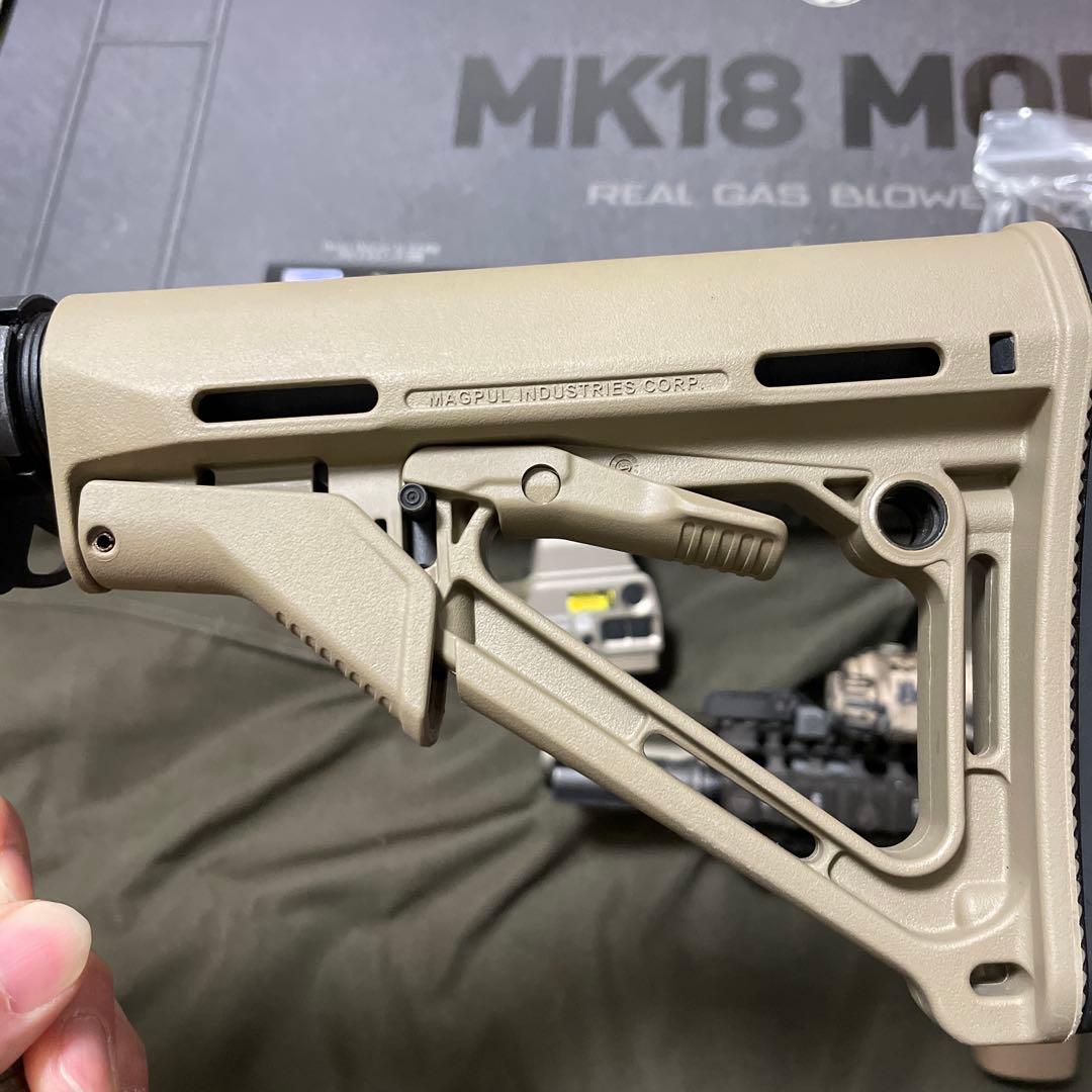 MK18 MOD1 ガスブローバックエアガン