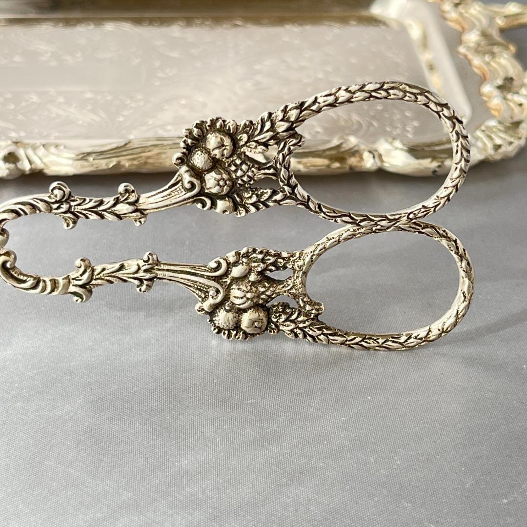 【Christoph Bach】 薔薇の透かしのペストリートング【純銀】17cm