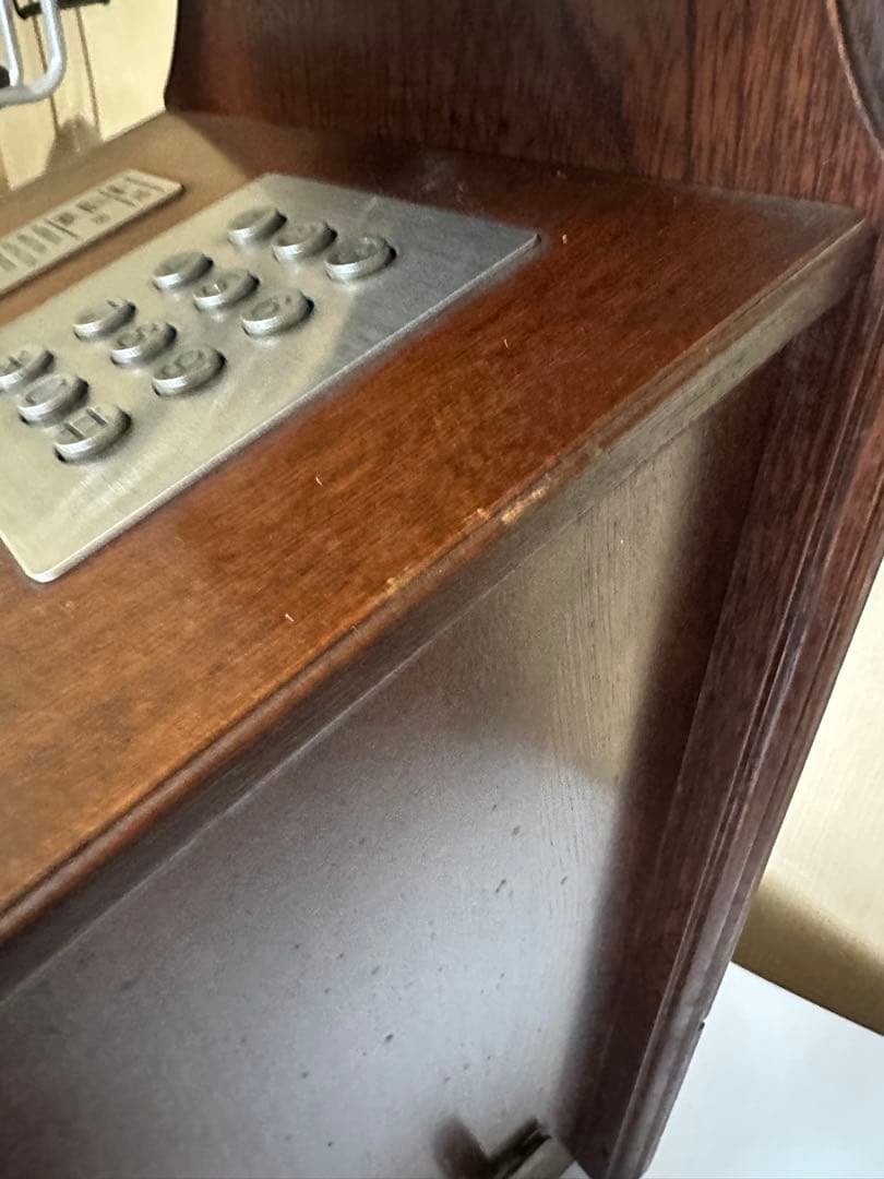 公衆電話　NTT アンティーク　レトロ　インテリア　古民家　ダイヤル式