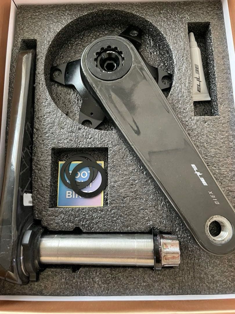 ELILEE クランクアーム X310 165mm ブラック