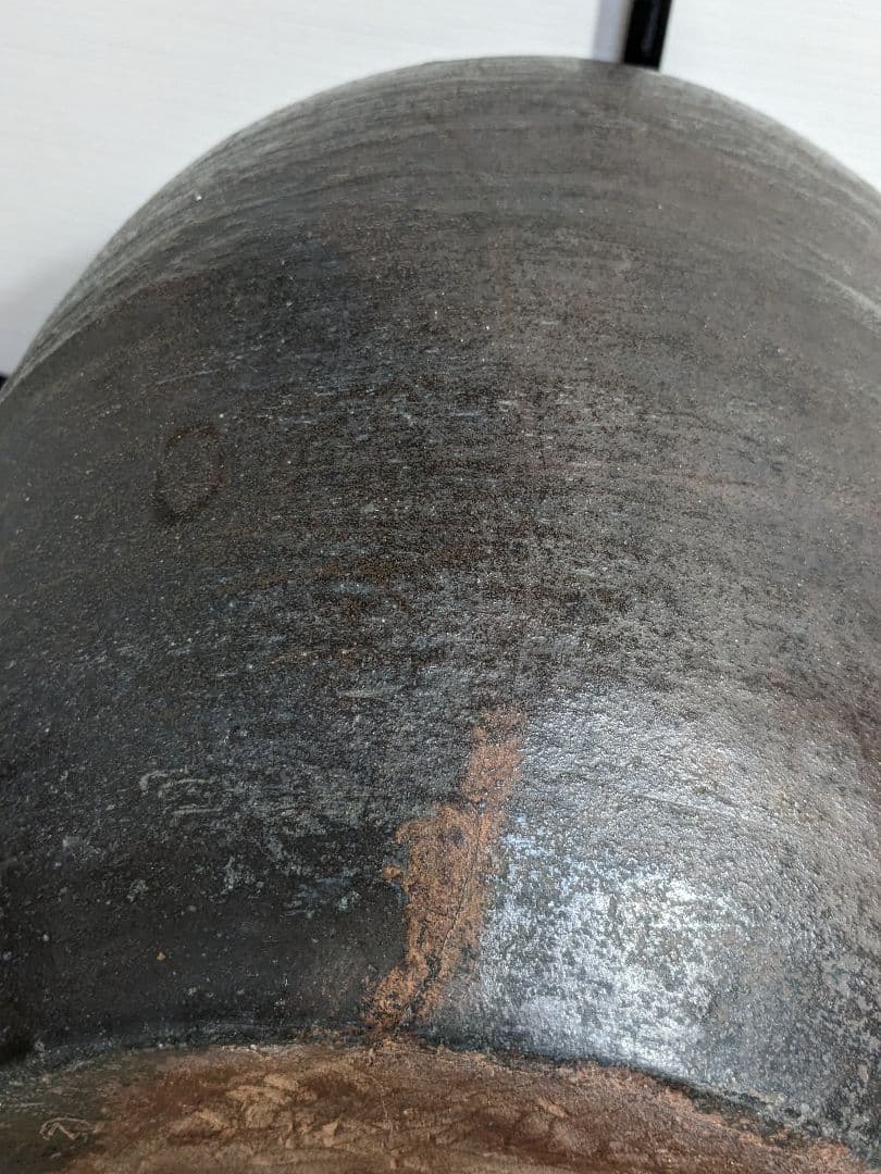 桃山時代 古備前 大徳利 備前焼 置物 直しあり つぼ インテリア 壺 壷 骨董