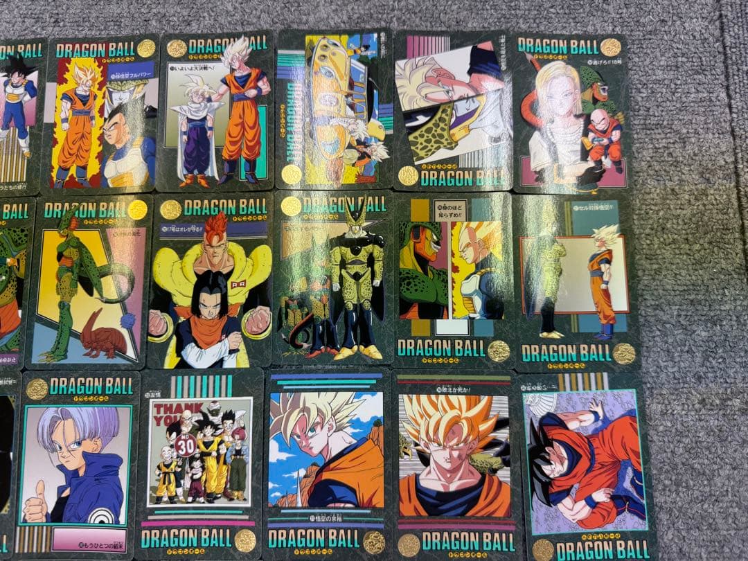 ドラゴンボール　カードダス　ビジュアルアドベンチャー　1995 35枚 被りなし