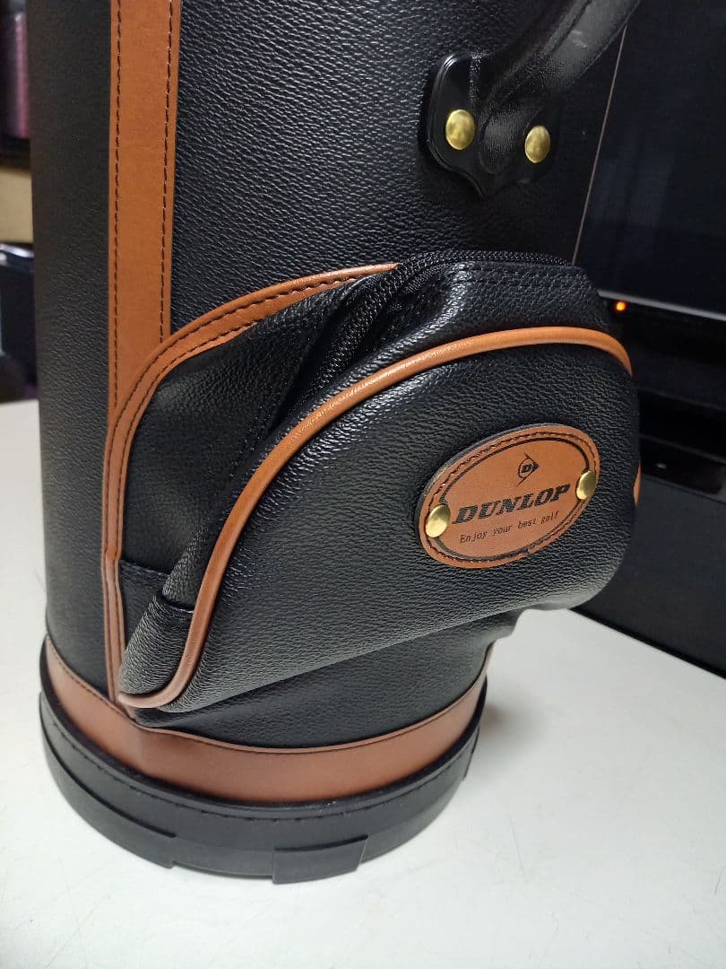 レア　1970's　非売品　イギリス　DUNLOP　ゴルフバッグ型　傘立　ゴミ箱