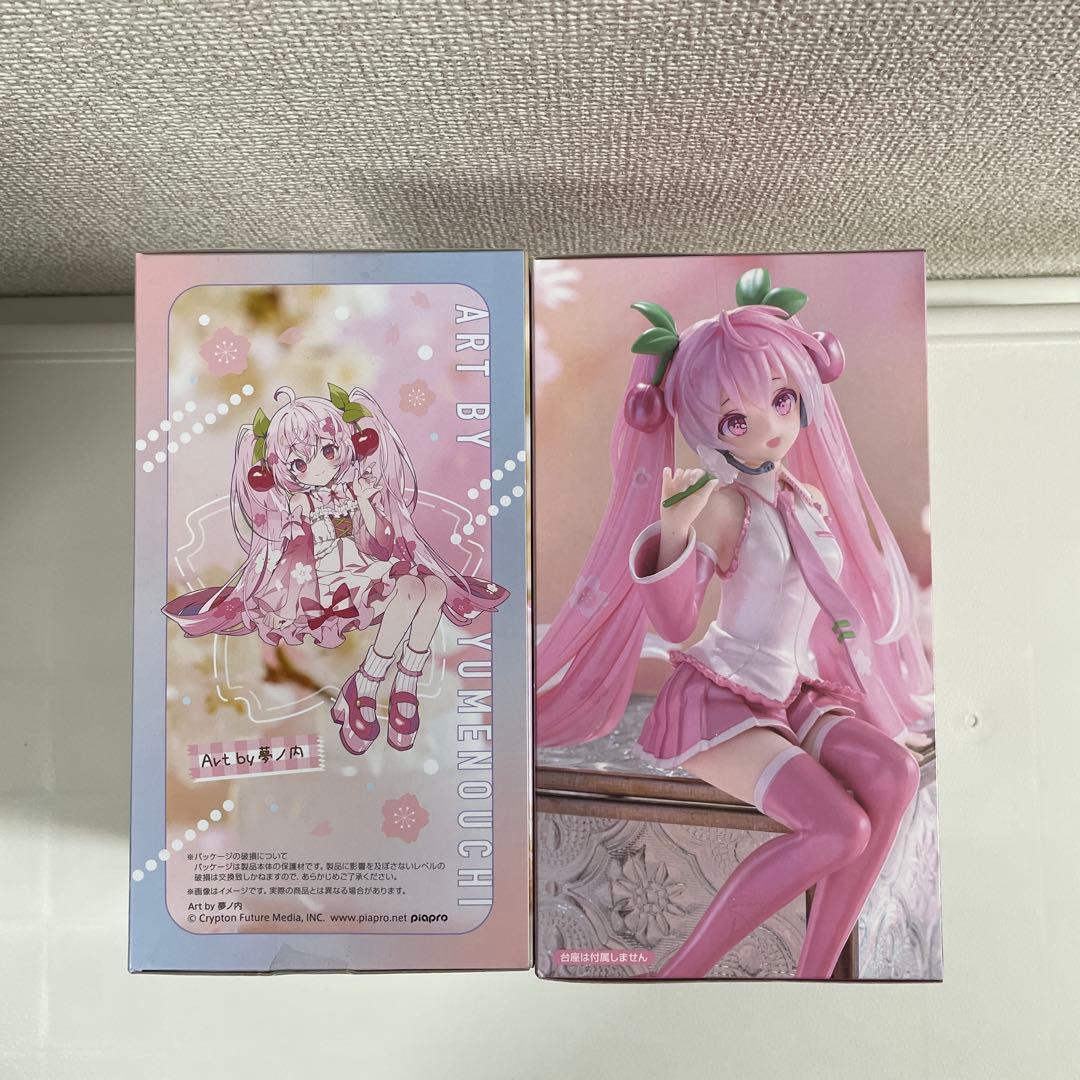 初音ミク 桜ミクフィギュアまとめ売り ぬーどる coreful desktop他