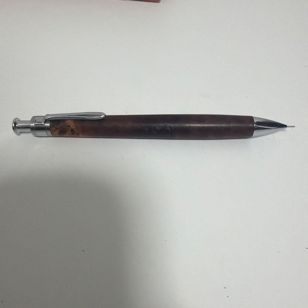 工房楔花梨紅白シャープペンシル