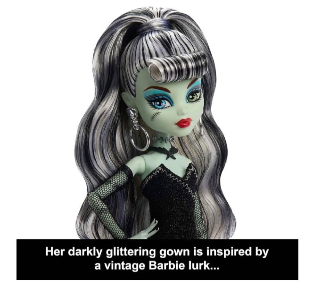 モンスターハイ　フランキー　シュタイン　バービーコラボ　スカルレクター　ドール