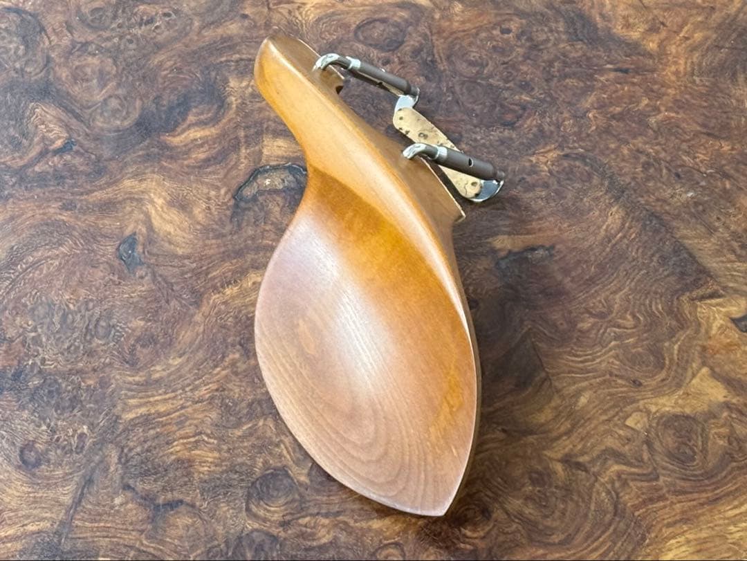 【新品】ドイツTempel工房製 バイオリン用高級あご当て（チタン金具付き）