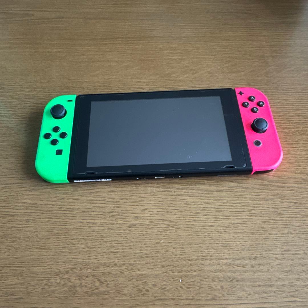 Nintendo Switch 本体 グリーン・ピンク ジョイコン