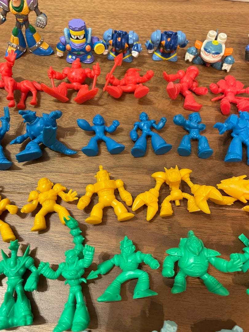 【激レア】ロックマン　消しゴム ガシャ　フィギュア セット　ロックマンフィギュア