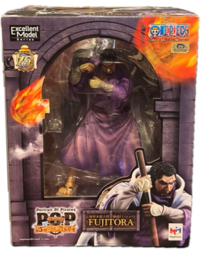 初版品！ワンピース SA藤虎 P.O.P イッシ ヨウ 海軍本部大将 台座付き