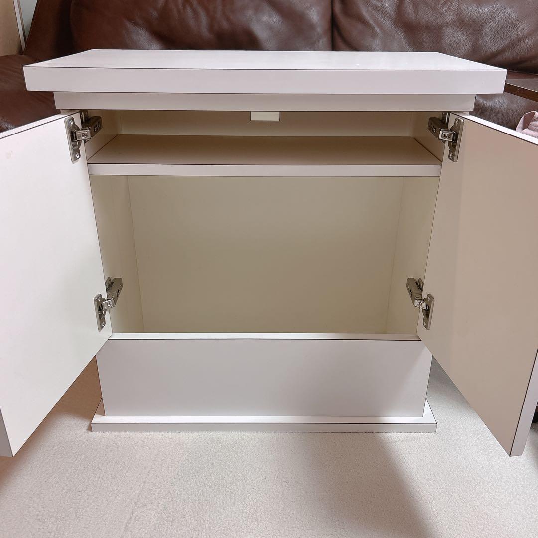 水槽台　アクアラック 幅61×奥行31×高さ60 水槽用 ホワイト