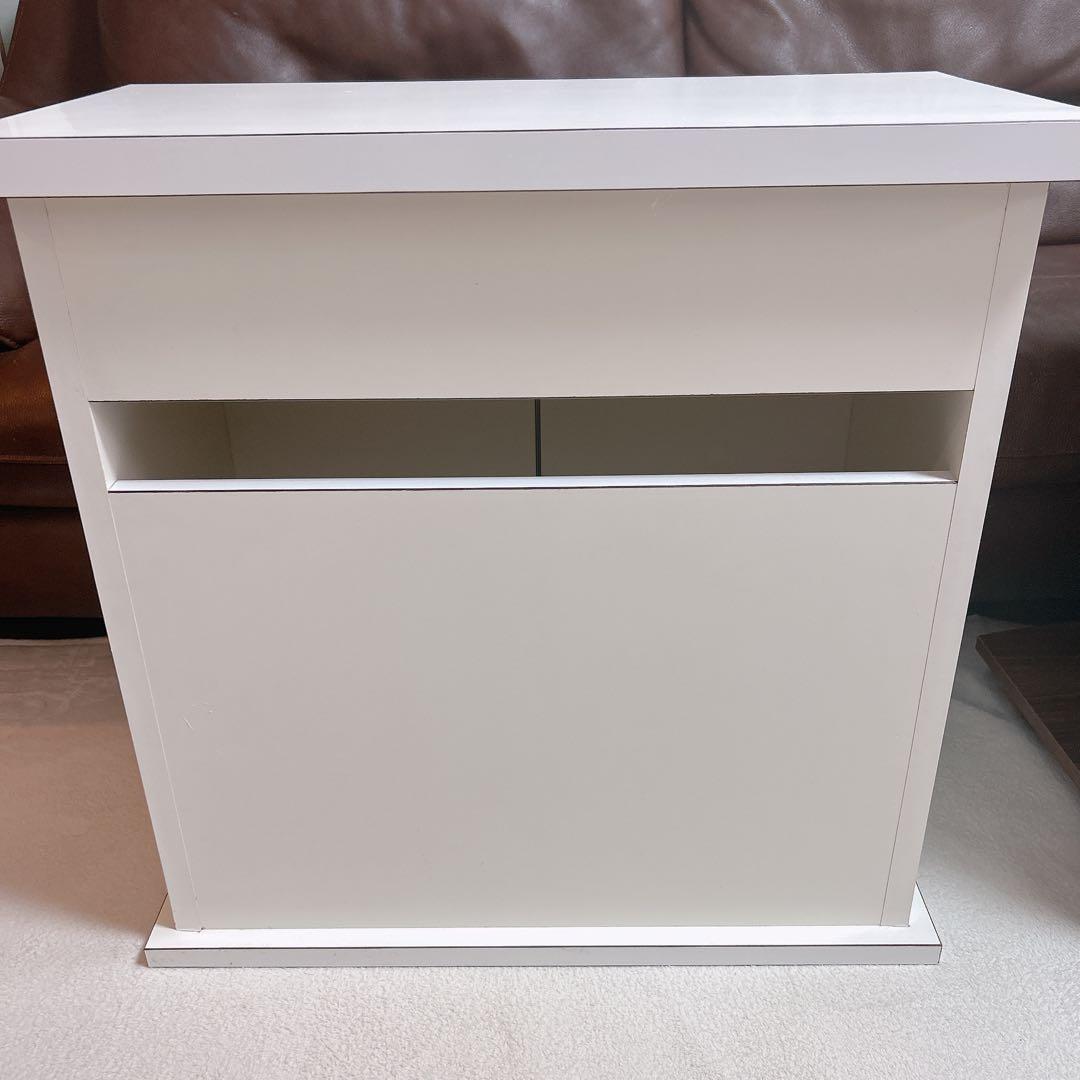 水槽台　アクアラック 幅61×奥行31×高さ60 水槽用 ホワイト