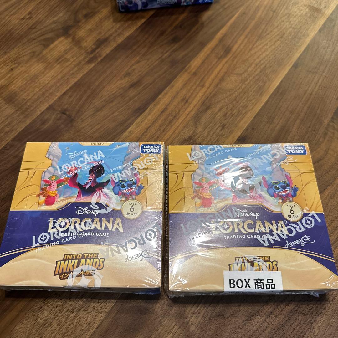 LORCANA ロルカナ　計6BOX まとめ売り　新品未開封　シュリンク付き