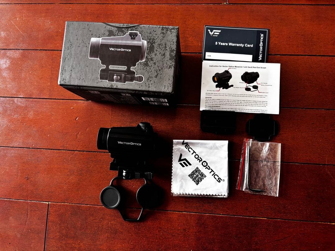 ベクターオプティクス ドットサイト・ブースターセット