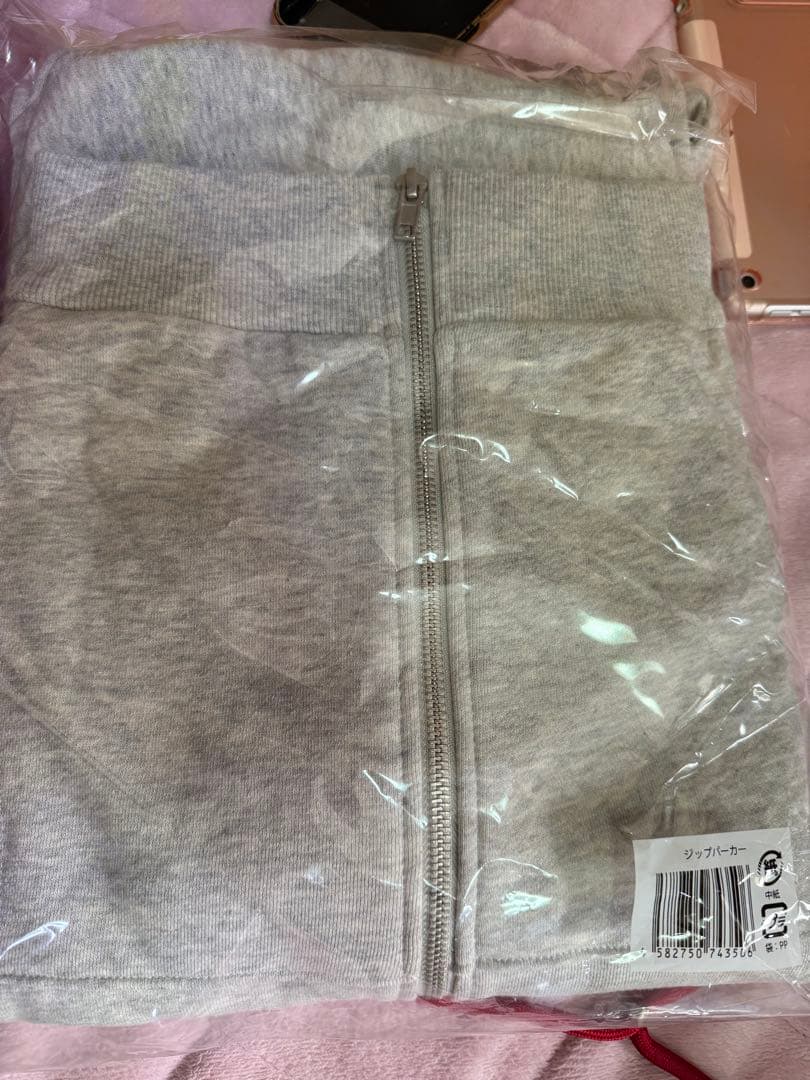 なにわ男子　ジップパーカー