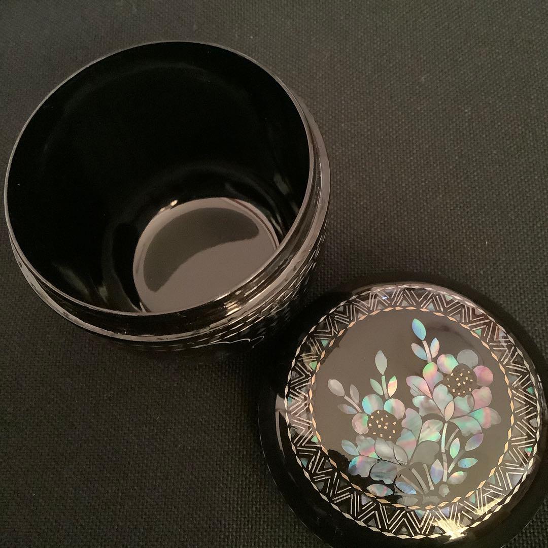 K*o様 【茶道具】　棗　螺鈿細工　貝殻細工